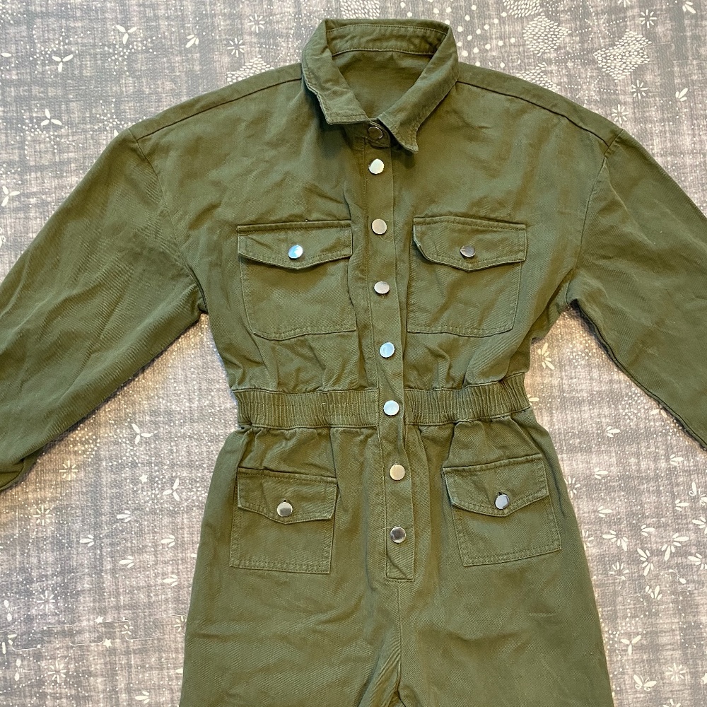 Canvas Jumpsuit size 8